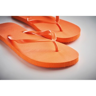 Chanclas de playa en PE publicitarias